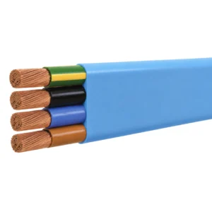 Cable Sumergible Plano JAINSON 4 Conductores para Bombas de Pozo