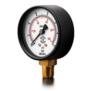 Manómetro Seco 0 a 11 bar 160 psi Carcasa Plástica