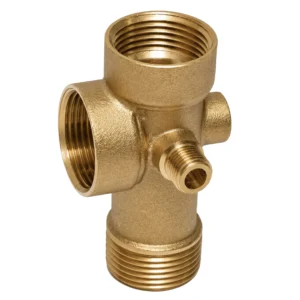 Unión de Bronce 5 Vías 90 mm para Sistema Hidroneumático