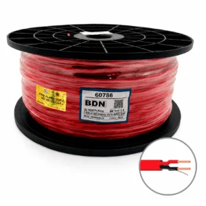 Cable Incendio UL Rojo BDN 2x16 AWG S-P FPLR