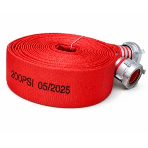 Manguera Incendio Roja Poliéster 25 m con Acoples Storz