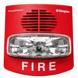 Sirena con Luz Estrobo Direccionable Simplex 49AV-WRF